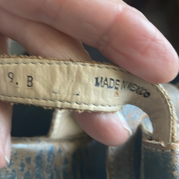 Bed Stu Melissa Nectar Distressed Wedge Heeled Sandal - Picture 13 of 13